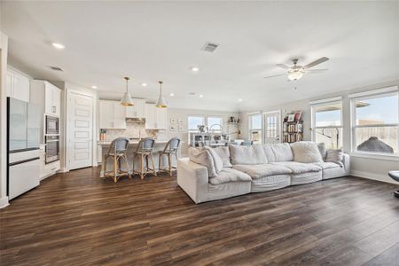 Open concept Living room