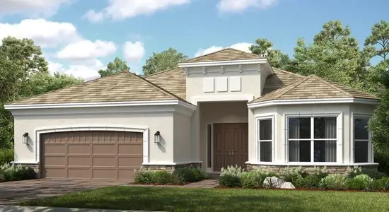 New construction Single-Family house 9941 Sw Davanti Dr, Port St. Lucie, FL 34987 plan Pallazio - image