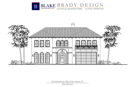 New construction Single-Family house 230 Avila Rd, West Palm Beach, FL 33405 - image