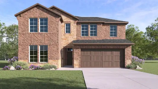 New construction Single-Family house 4166 Waldron Trl, Forney, TX 75126 plan Estes - image