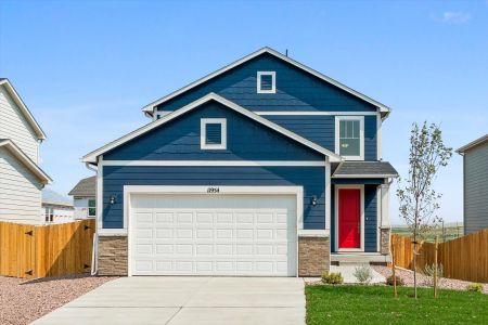 New construction Single-Family house 11954 Lost Peak Ln, Colorado Springs, CO 80925 plan Lavender - image
