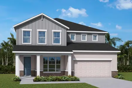 New construction Single-Family house 6104 Sacred Oak Ave, Mount Dora, FL 32757 plan The Bradley - image
