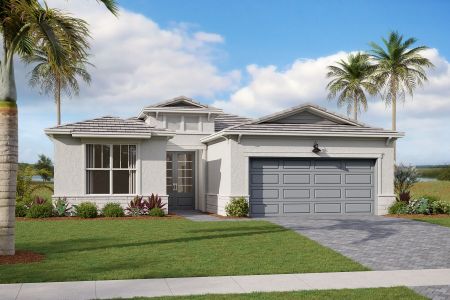 New construction Single-Family house 10104 Sw Carnelian St, Port Saint Lucie, FL 34987 Sage- photo 0