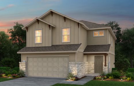 New construction Single-Family house 188 Lime St, Buda, TX 78610 Springfield- photo 0