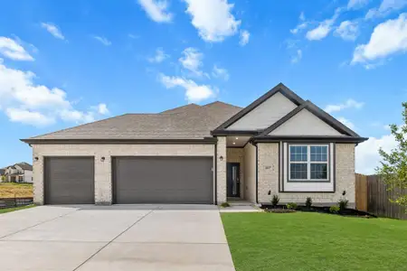 New construction Single-Family house 6937 Deadwood Trl, Crowley, TX 76036 plan The Lakewood - image