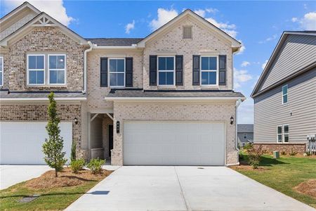 New construction Townhouse house 887 Pensive Run, Dacula, GA 30019 - photo 0