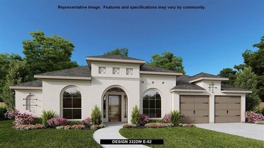 New construction Single-Family house 26831 Lakeside Mill Lane, Magnolia, TX 77354 Design 3322W- photo 0