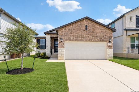 New construction Single-Family house 14323 Walker Bnd, San Antonio, TX 78253 plan San Saba (3015) - image
