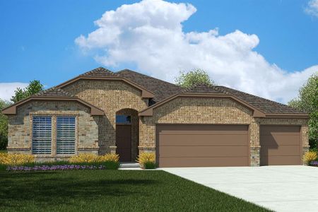 New construction Single-Family house 137 Medina Ln, Rhome, TX 76078 CROWNPOINT- photo 0