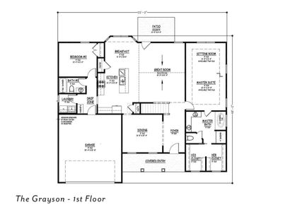 New construction Single-Family house 410 Northshore Dr, Kingsland, GA 31548 plan The Grayson - image 3