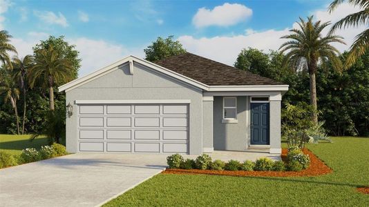 New construction Single-Family house 1856 Kindle St, Kissimmee, FL 34744 - image