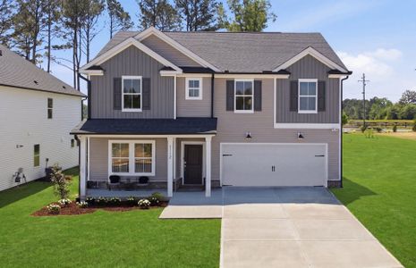 New construction Single-Family house 6600 Wimberly Rd, Willow Spring, NC 27592 plan Hampton - image