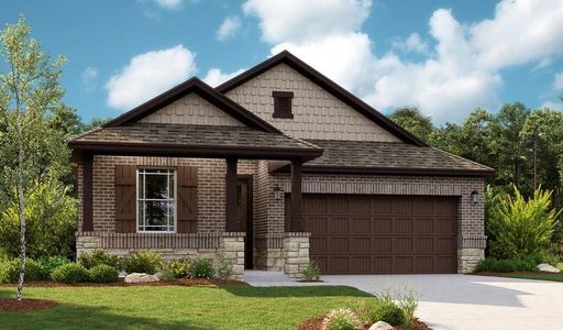 New construction Single-Family house 20504 Stelfox St, Manor, TX 78653 Sunstone- photo 0 0