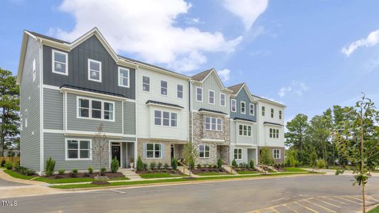 New construction Townhouse house 710 Dorset Stream Dr, Fuquay Varina, NC 27526 HADLEIGH - photo 49 49