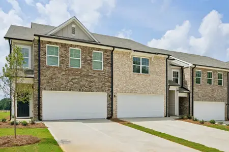 New construction Townhouse house 1293 Fagiolo St, McDonough, GA 30253 plan Triton - image
