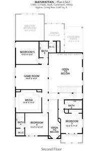 New construction Single-Family house 6882 Baxley Rd, Frisco, TX 75033 plan Manhattan - image 4