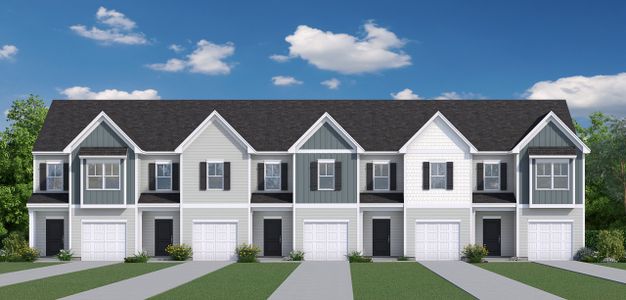 New construction Townhouse house Woodruff, SC 29388 plan Ashford Plan - image