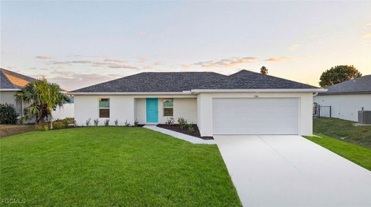 New construction Single-Family house 1706 Nw 5Th St, Cape Coral, FL 33993 plan The Seabreeze Cove - image