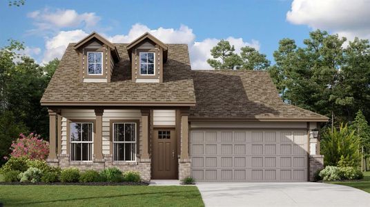 New construction Single-Family house 2505 Four Waters Loop, Georgetown, TX 78628 Aplin- photo 0