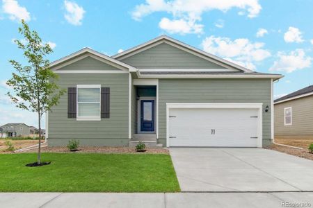 New construction Single-Family house 2144 Alyssa St, Fort Lupton, CO 80621 Chatfield- photo 0