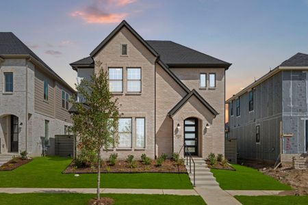 New construction Single-Family house 9321 Rolling Meadow Wy, Denton, TX 76226 plan Morris - image