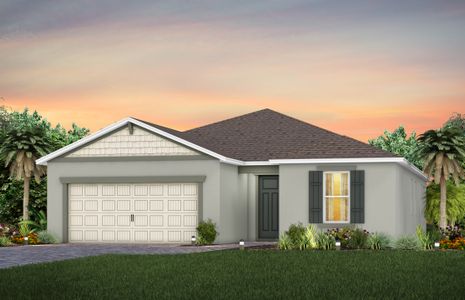 New construction Single-Family house 10774 Pahokee Beach Pl, Orlando, FL 32827 null- photo 0