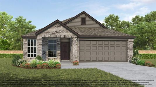 New construction Single-Family house 22943 Lotus Pass Drive, Spring, TX 77373 Plan 218- photo 0