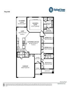 New construction Single-Family house 5543 Cedar Crest Wy, St. Cloud, FL 34772 plan Raychel - image