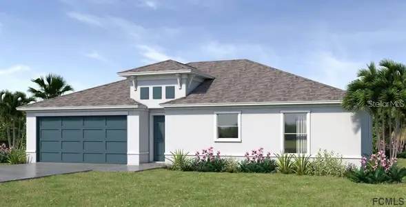 New construction Single-Family house 13 Pineapple Dr, Palm Coast, FL 32164 - image