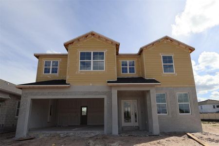 New construction Single-Family house 5261 High Line Dr, St. Cloud, FL 34771 plan Santa Barbara II - Eco Series - image