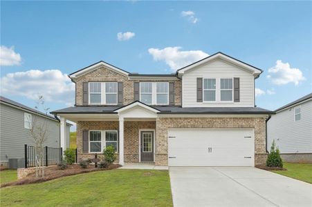 New construction Single-Family house 1042 Sope Creek Cir, Pendergrass, GA 30567 plan Brentwood - image