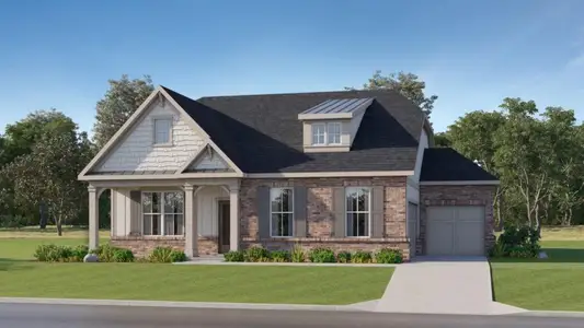 New construction Single-Family house 217 Flat Shoal Dr, Bonaire, GA 31005 plan Camden - image