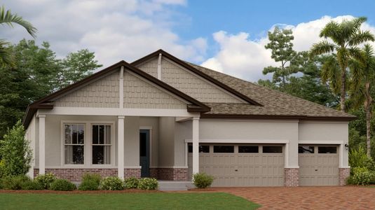 New construction Single-Family house 4873 Southern Valley Loop, Brooksville, FL 34601 Daybreak- photo 0