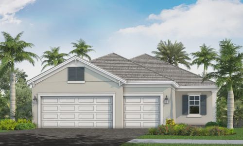 New construction Single-Family house 10628 Sarazen Wy, Englewood, FL 34223 plan Meadow Brook Boca WP - image
