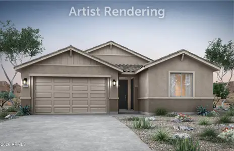 New construction Single-Family house 36383 N Ghia Dr, San Tan Valley, AZ 85140 - image