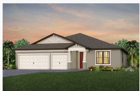 New construction Single-Family house 2601 Winding Creek Trl, North Port, FL 34289 plan Bloomfield - image