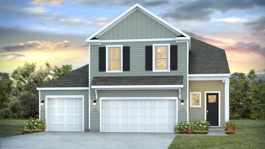 New construction Single-Family house 435 Oak Knoll Dr, Jacksonville, NC 28546 plan Wren - image