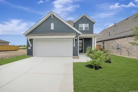 New construction Single-Family house 5930 Edna Pt, New Braunfels, TX 78130 plan The Waco - image