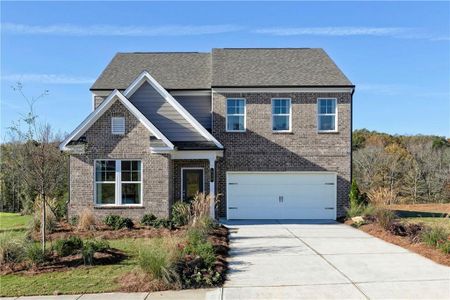 New construction Single-Family house 740 Ocmulgee Crossing, Locust Grove, GA 30248 Idlewild- photo 0