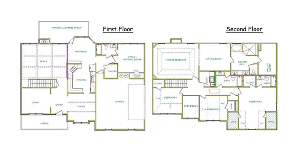 New construction Single-Family house 1788 E Mcintosh Rd, Griffin, GA 30223 plan Bennett - image
