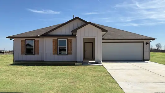 New construction Single-Family house 481 Kolbo Crossing Cv, Lockhart, TX 78644 plan The Dean - image