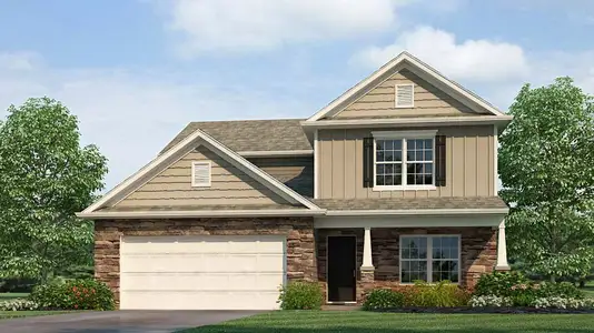 New construction Single-Family house 109 Briarwood Bridge Rd, Candler, NC 28715 plan Salem - image