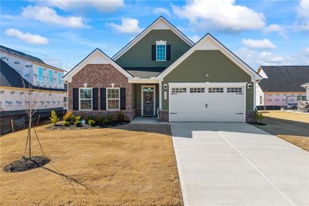 New construction Single-Family house 1141 Burlington Ct, Mcdonough, GA 30253 plan Palladio Ranch - image