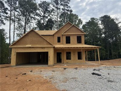 New construction Single-Family house 40 Fairoaks Ct, Covington, GA 30016 plan (GA)Hunter A 2 Front Entry - image