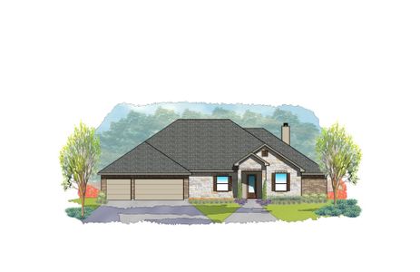 New construction Single-Family house 104 Terra Vista Ranch Rd, Victoria, TX 77904 plan Castell - image 8