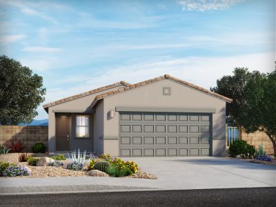 New construction Single-Family house 9998 N Summerstone Ave, Tucson, AZ 85743 plan Quartz - image