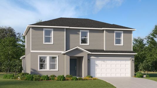 New construction Single-Family house 5980 Nw Fairfox Way, Port Saint Lucie, FL 34987 Honor- photo 0