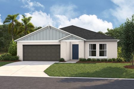 New construction Single-Family house 36691 Thornhedge Dr, Zephyrhills, FL 33541 plan Esperanza - image