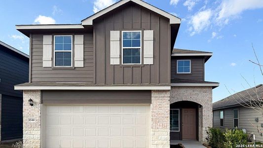 New construction Single-Family house 1544 Agave Cellar, New Braunfels, TX 78130 plan The Kate - image
