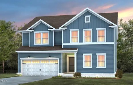 New construction Single-Family house 512 Havannah Rd, Garner, NC 27529 plan Mitchell - image